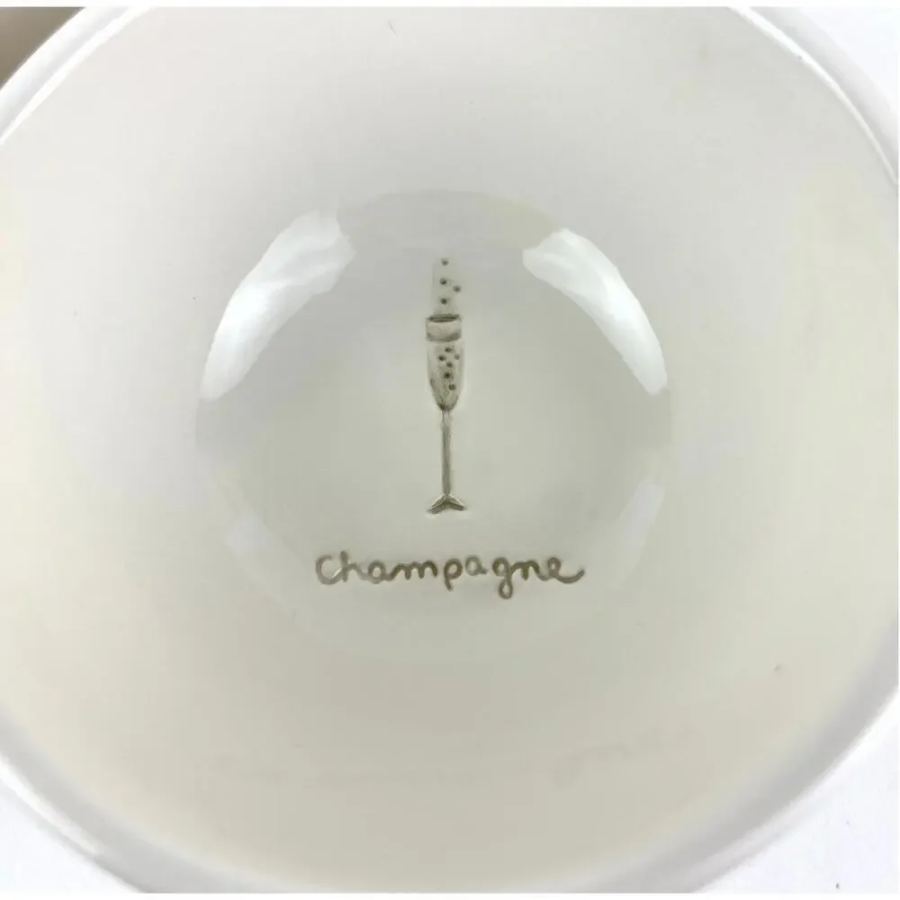 Set of 5 Williams Sonoma Wine & Cheese Series Dipping Bowls
